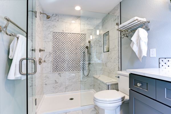 Shower Base Installation in Matthews